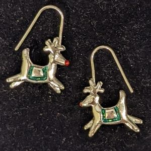 🦌💕 REINDEER 💕🦌  Christmas earrings